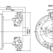 Small Vacuum Cleaner Motor 1200W - 图片 3
