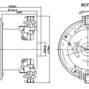 Dry Type Vacuum Cleaner Motor - 图片 3