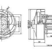 Mini AC Motor For Vacuum Cleaner - 图片 3